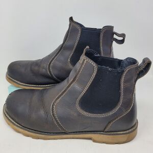 Keen Utility Mens Seattle Romeo Brown Leather Chelsea Steel Toe Wrk Boot Sz 10 D